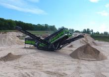 Installation de criblage mobile EvoQuip Falcon 1220