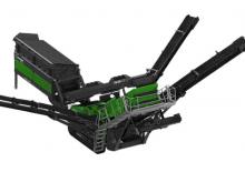 Installation de criblage mobile EvoQuip Falcon 1230