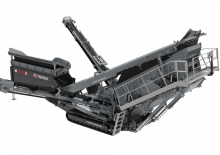 Installation de criblage mobile Terex Washing Systems M 1700X