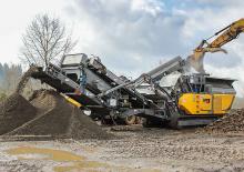Installation de criblage mobile Rubble Master MS 100 GO!