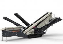 Installation de criblage mobile Metso Nordtrack S4.9