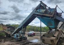 Installation de criblage mobile Powerscreen PS Commander 408