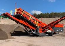 Installation de criblage mobile Sandvik QA451e