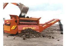 Installation de criblage mobile EXTEC Robotrac