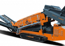 Installation de criblage mobile Rockster RSS518