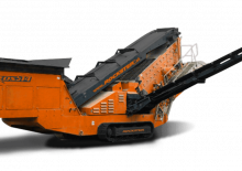 Installation de criblage mobile Rockster RTS520