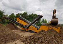 Installation de criblage mobile Anaconda SR514