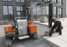 Machines de pose de pavés Optimas Vacu Pallet  Mobil