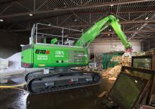 Manipulateurs de matériaux Sennebogen 818R E 