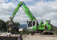 Manipulateurs de matériaux Sennebogen 821R E 