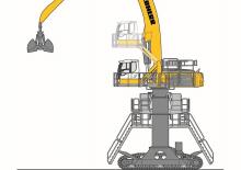 Manipulateurs de matériaux Liebherr LH 80 C Gantry Industry Litronic