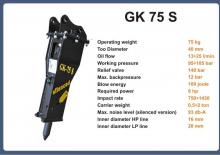 Marteaux -piqueurs hydrauliques Italdem GK 75 S 