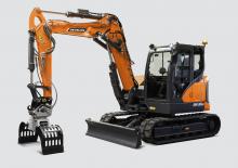 Excavatrice sur chenilles Develon DX85R-7