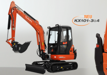 Mini Pelles Kubota KX101-3α4