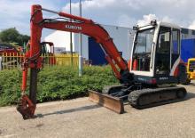 Mini Pelles Kubota KX121-2 Tele