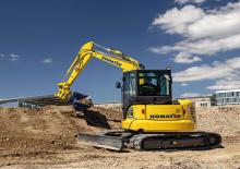 Mini Pelles Komatsu PC58MR-5E0