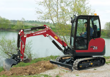 Mini Pelles Yanmar SV26