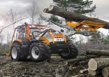 Tracteurs municipaux Steyr 6185 CVT Profi