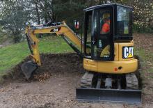 Mini Pelles Caterpillar 303E CR