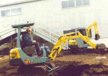 Mini Pelles Yanmar B 17-2