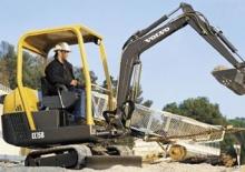 Mini Pelles Volvo EC15B XT