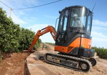 Mini Pelles Hitachi ZX 35 U-2