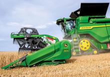 Moissonneuse-batteuses à barres de coupe John Deere 722PF 