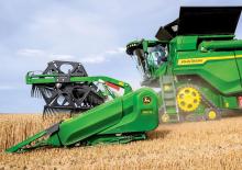 Moissonneuse-batteuses à barres de coupe John Deere 740PF 