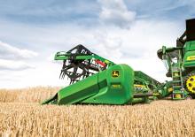 Moissonneuse-batteuses à barres de coupe John Deere 740X 