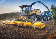 Moissonneuse-batteuses à barres de coupe maïs New Holland 75SFI 10R S Disc