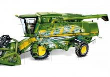 Moissonneuse-batteuses John Deere C 670