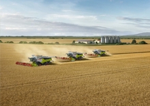 Moissonneuse-batteuses Claas Trion 650 TerraTrac   