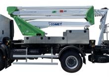 Nacelles à bras articulés montées sur camion Comet Eurosky 31-2-17 HQ JIB