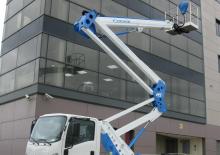 Nacelles à bras articulés montées sur camion Socage forSte 20 D Speed