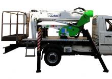 Nacelles à bras articulés montées sur camion Comet Mini Truck 16-2-6 (7,5) HQ JIB