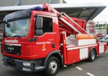 Nacelles à bras articulés montées sur camion Safi SCA 27 FF