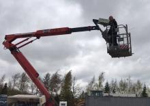 Nacelles à bras articulés montées sur camion Herkules - Lift TK 19-12*