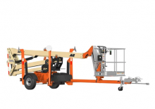 Nacelles à bras articulés montées sur remorque JLG T500J