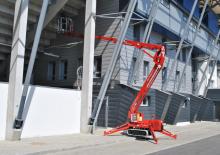 Nacelles à bras articulés sur chenilles EuropeLift TR 15 GT