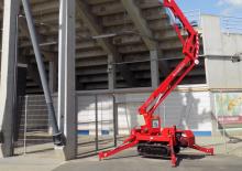 Nacelles à bras articulés sur chenilles EuropeLift TR 18 GT