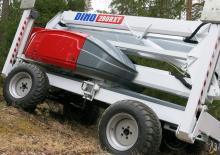 Nacelles à bras articulés sur roues Dino Lift Dino 280RXT