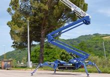 Nacelles à bras articulés sur chenilles Ruthmann BLUELIFT SA 26