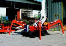Nacelles télescopiques sur chenilles Easy Lift R260