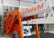 Nacelles télescopiques sur chenilles Easy Lift R360WBA 