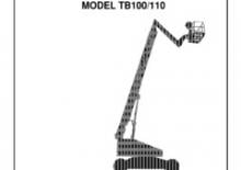 Nacelles télescopiques sur roues Terex Aerials TB 100