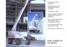 Nacelles télescopiques sur roues Terex Aerials TB 66