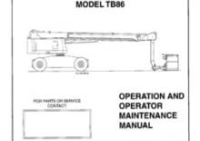Nacelles télescopiques sur roues Terex Aerials TB 86