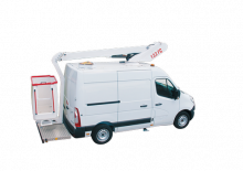 Nacelles télescopiques sur camion France Elévateur 132 FCV