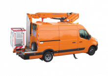 Nacelles télescopiques sur camion France Elévateur 172 TPFCC