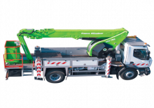 Nacelles télescopiques sur camion France Elévateur 264 TBE
